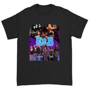 R&B Tour 2024 T-Shirt Xscape SWV Mya Total Concert Music Fan Graphic Tee